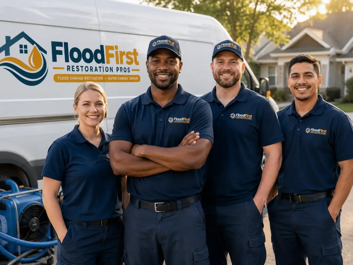 Flood Damage Restoration company in Cable, OH