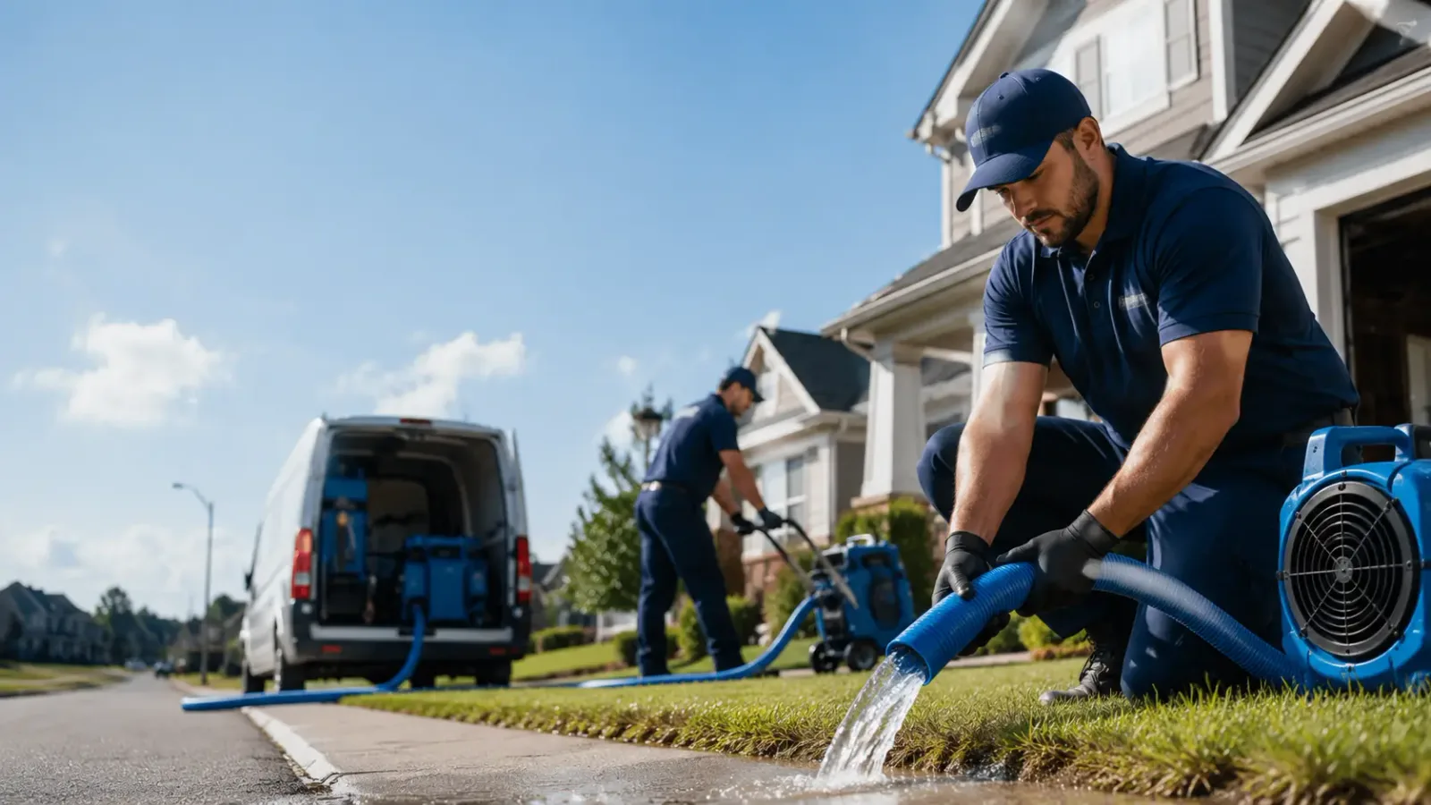 Flood Damage Restoration in Cable, OH